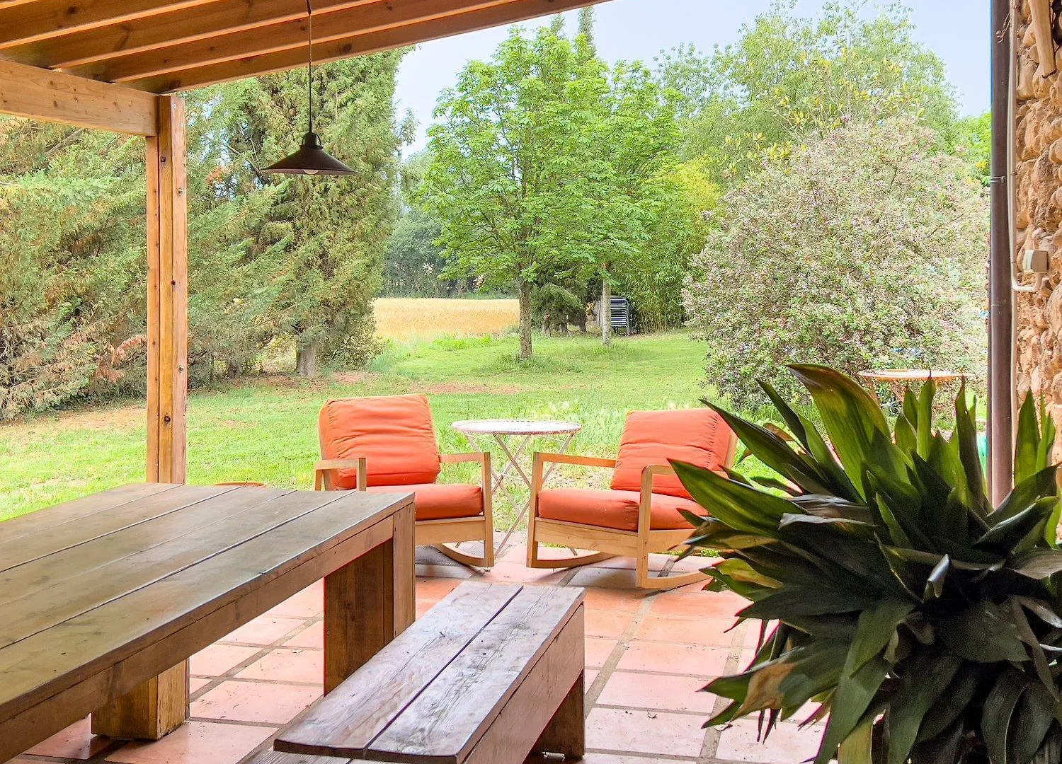 Espectacular Casa De Vacaciones En El Campo Con Piscina, Bbq Y Wifi De Alta Velocidad Crespiá 0*,